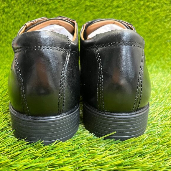 Clarks Tilden Walk Mens Size 12 Black Classic Leather Lace Up Oxford Shoes main image 4